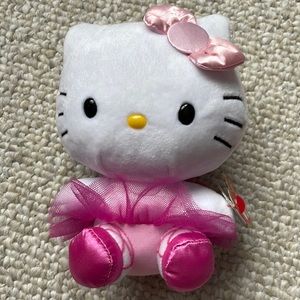 ⭐️DONATING 12/4 - Hello Kitty Ballerina Ty Beanie Baby